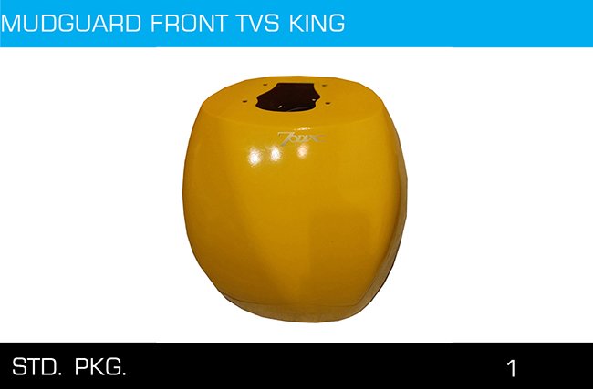 MUDGUARD FRONT TVS KING